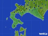 道南のアメダス実況(積雪深)(2020年03月15日)