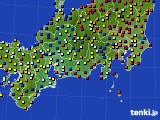 東海地方のアメダス実況(日照時間)(2020年03月15日)