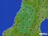 山形県のアメダス実況(日照時間)(2020年03月15日)