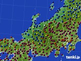 北陸地方のアメダス実況(日照時間)(2020年03月17日)