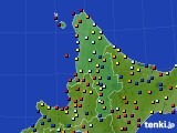 道北のアメダス実況(日照時間)(2020年03月17日)