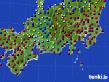 東海地方のアメダス実況(日照時間)(2020年03月20日)