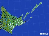 2020年03月20日の道東のアメダス(気温)