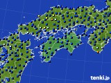 四国地方のアメダス実況(日照時間)(2020年03月22日)