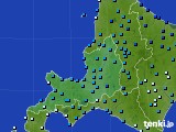 2020年03月23日の道央のアメダス(気温)