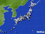 アメダス実況(風向・風速)(2020年03月24日)