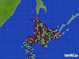 2020年03月26日の北海道地方のアメダス(日照時間)