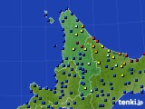 道北のアメダス実況(日照時間)(2020年03月27日)