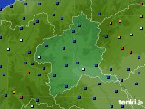 群馬県のアメダス実況(日照時間)(2020年03月27日)