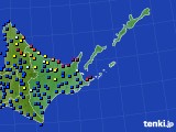 2020年03月27日の道東のアメダス(日照時間)