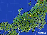 北陸地方のアメダス実況(日照時間)(2020年03月28日)