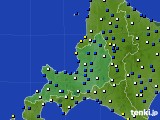 道央のアメダス実況(風向・風速)(2020年03月28日)