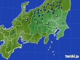 関東・甲信地方のアメダス実況(積雪深)(2020年03月29日)