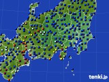 関東・甲信地方のアメダス実況(日照時間)(2020年03月29日)