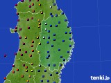 2020年03月29日の岩手県のアメダス(日照時間)