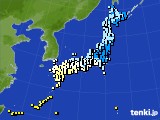 2020年03月29日のアメダス(気温)