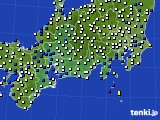2020年03月29日の東海地方のアメダス(風向・風速)