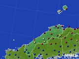 島根県のアメダス実況(日照時間)(2020年03月30日)