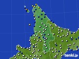 2020年03月30日の道北のアメダス(風向・風速)