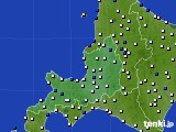 道央のアメダス実況(風向・風速)(2020年03月30日)