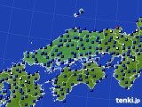 中国地方のアメダス実況(日照時間)(2020年03月31日)
