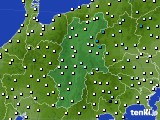 長野県のアメダス実況(気温)(2020年03月31日)