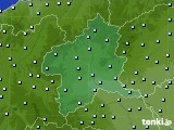 群馬県のアメダス実況(降水量)(2020年04月01日)