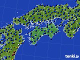 四国地方のアメダス実況(日照時間)(2020年04月01日)