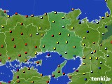 2020年04月02日の兵庫県のアメダス(日照時間)