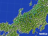 2020年04月02日の北陸地方のアメダス(気温)