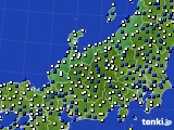 北陸地方のアメダス実況(風向・風速)(2020年04月02日)