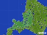 道央のアメダス実況(風向・風速)(2020年04月02日)