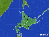 2020年04月03日の北海道地方のアメダス(積雪深)