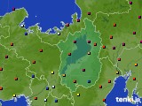 滋賀県のアメダス実況(日照時間)(2020年04月03日)