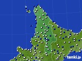 道北のアメダス実況(風向・風速)(2020年04月03日)