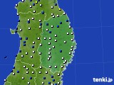 2020年04月03日の岩手県のアメダス(風向・風速)