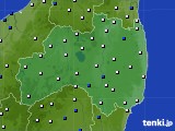 2020年04月04日の福島県のアメダス(風向・風速)