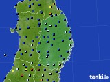 2020年04月05日の岩手県のアメダス(日照時間)