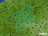 群馬県のアメダス実況(日照時間)(2020年04月06日)