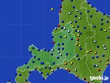 道央のアメダス実況(日照時間)(2020年04月06日)