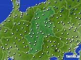 長野県のアメダス実況(気温)(2020年04月06日)