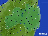 2020年04月06日の福島県のアメダス(風向・風速)