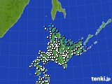 2020年04月08日の北海道地方のアメダス(気温)