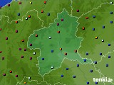 群馬県のアメダス実況(日照時間)(2020年04月09日)