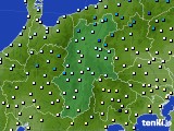 長野県のアメダス実況(気温)(2020年04月10日)