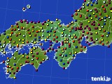 2020年04月11日の近畿地方のアメダス(日照時間)