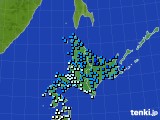 2020年04月11日の北海道地方のアメダス(気温)