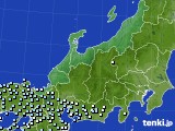 北陸地方のアメダス実況(降水量)(2020年04月12日)