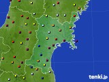 2020年04月12日の宮城県のアメダス(日照時間)