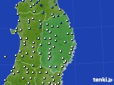 岩手県のアメダス実況(気温)(2020年04月12日)